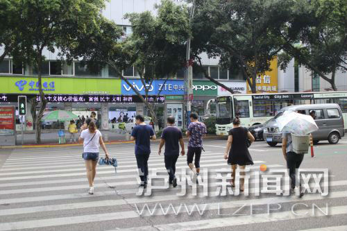 絕大多數(shù)市民都做到了自覺禮讓斑馬線，不橫穿馬路，不翻越欄桿，做到車讓人、人讓車